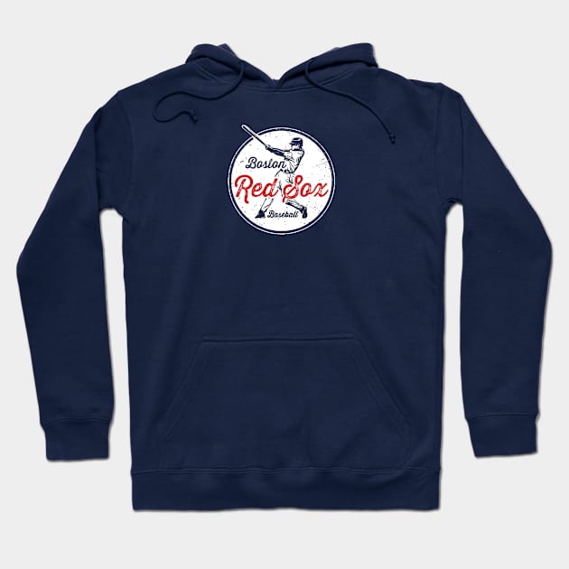 Vintage Red Sox Hoodie by Throwzack